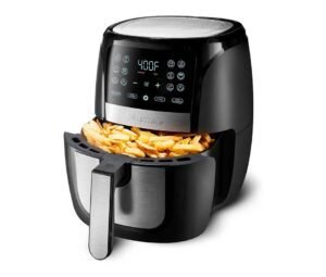 presentacion de Freidora de Aire Gourmia 5.7 litros