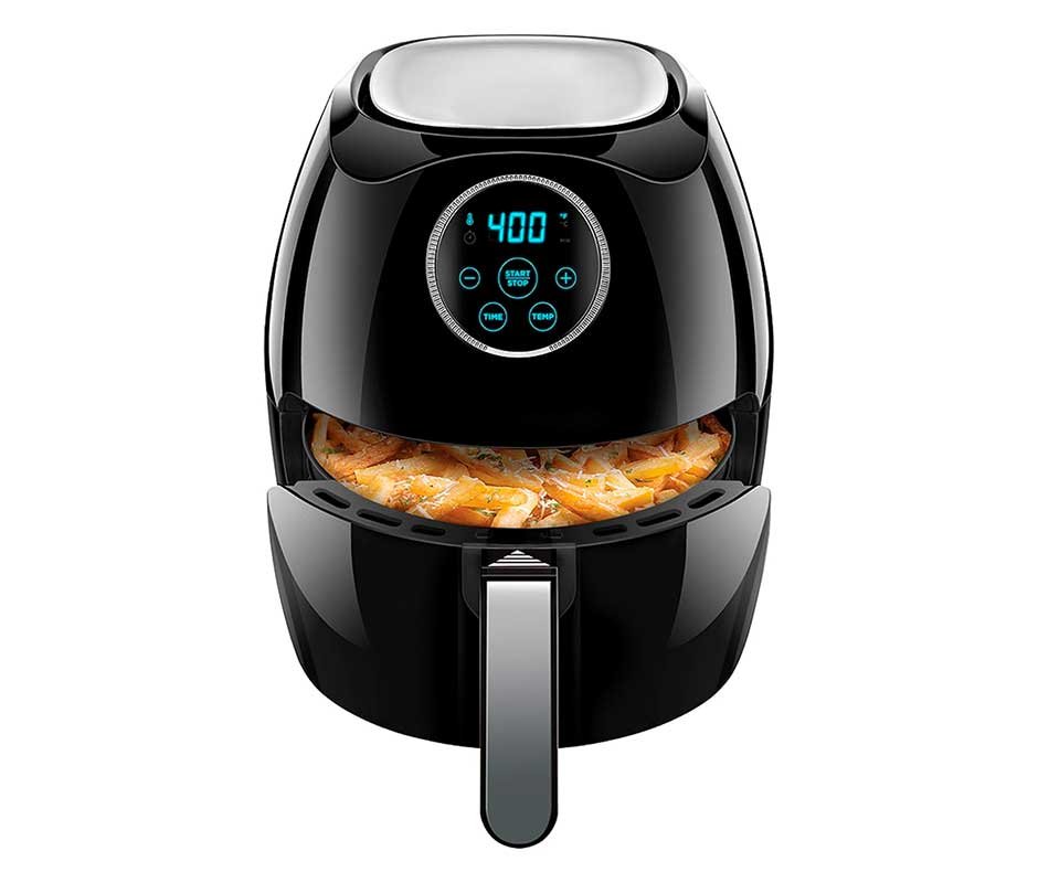 Como se ve la Freidora de Aire Chefman 6.5 litros