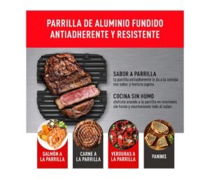 caracteristicas de la Freidora de Aire T-fal Easy Fry & Grill